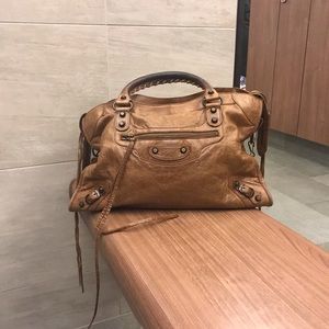Balenciaga Classic City Bag Camel